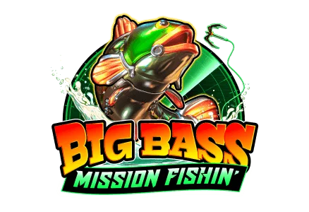 Big Bass Mission Fishin slot logo