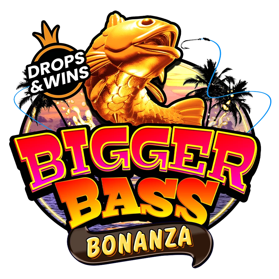 Bigger Bass Bonanza slot logo